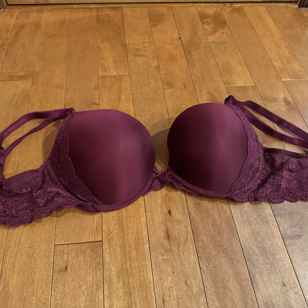 Victoria's Secret Purple T-Shirt Bra with Underwire Support
